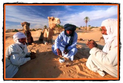 De ce barbatii tuaregi isi acopera fata